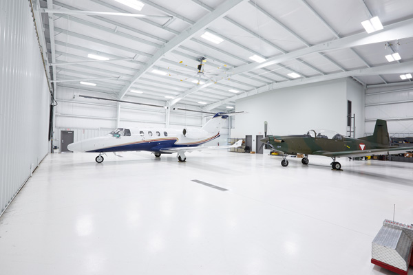 Private Airplane Hanger